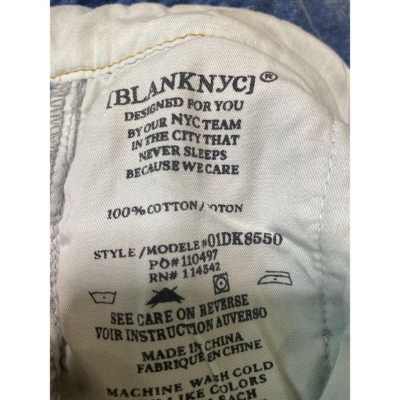 BLANKNYC Paperbag Jean Shorts in Caribbean Blue - Picture 10 of 12